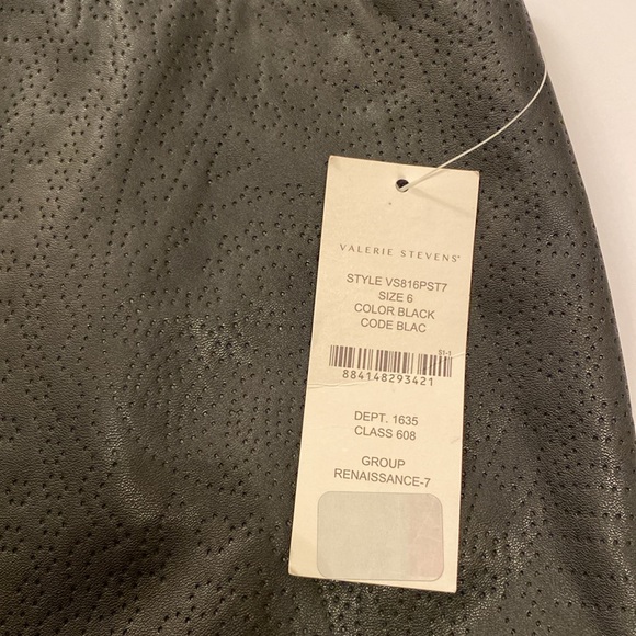 Valerie Stevens , Black Skirt, Size 6, New With Tags, - Picture 15 of 16